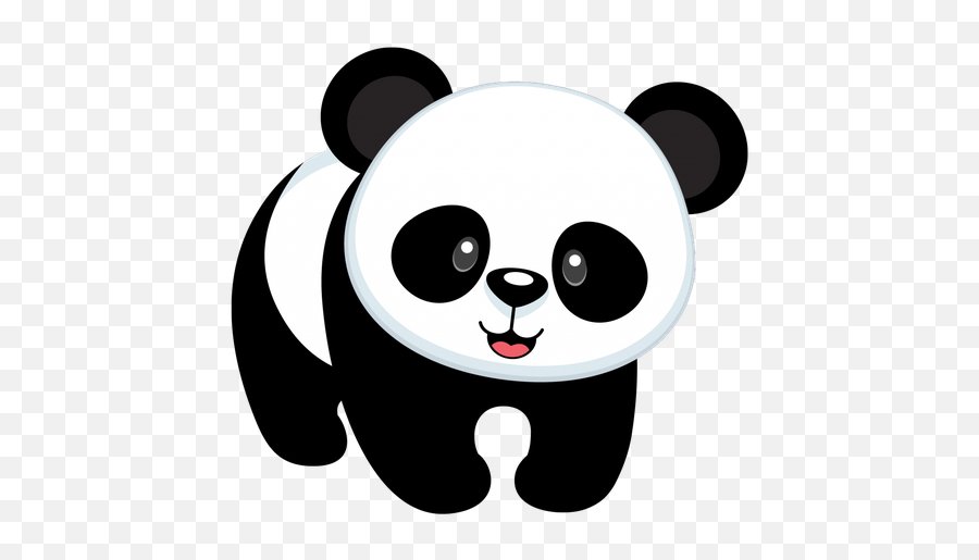 Panda Png Animal Images Bear - Oso Panda Animado Para Dibujar,Cute Panda  Png - free transparent png images 