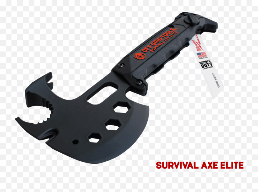 Survival Axe Elite U2014 Off Grid Tools Pro - Off Grid Tools Survival Axe Png,Hatchet Png