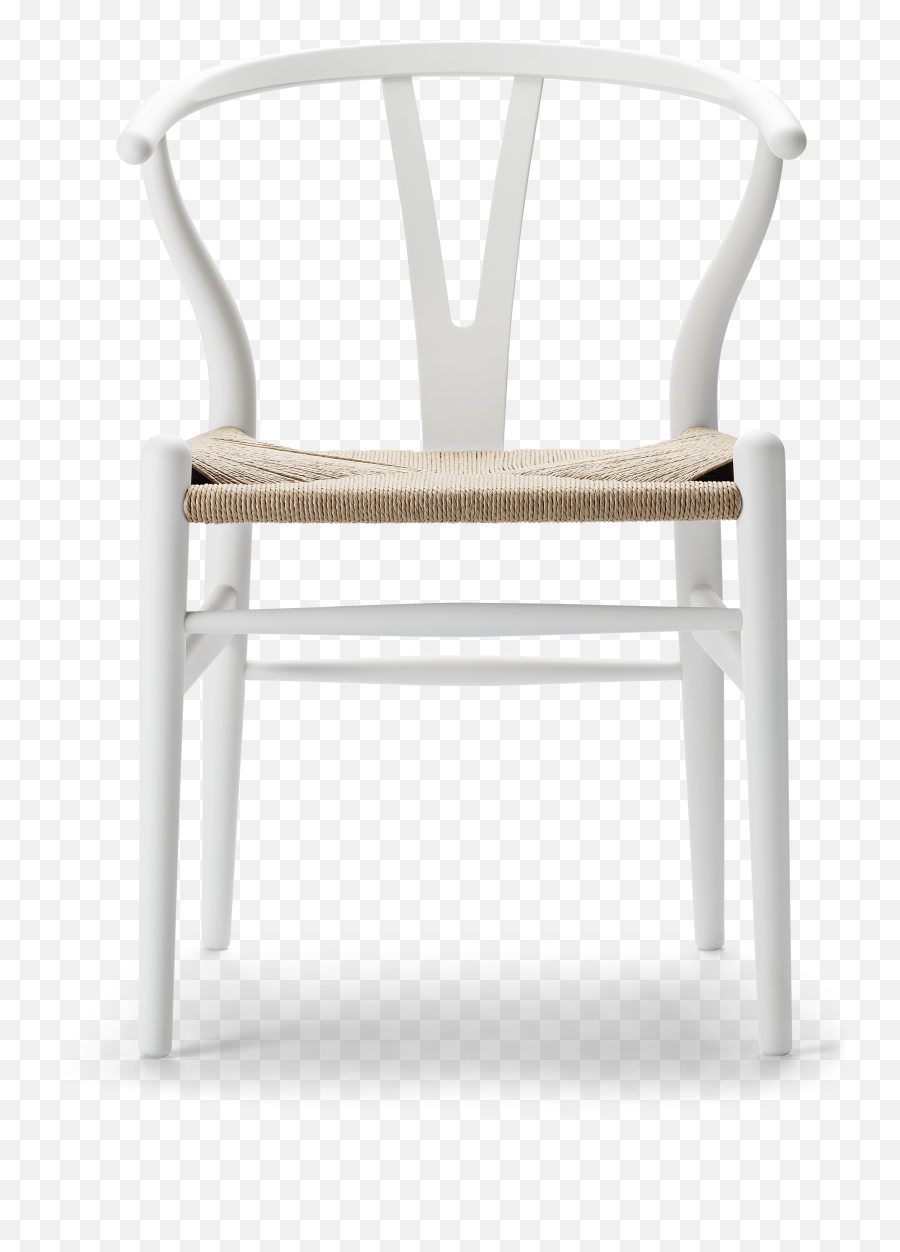 Ch24 Wishbone Chair By Hans J Wegner Carl Hansen U0026 Søn - White Wishbone Dining Chair Png,Icon Design Furniture