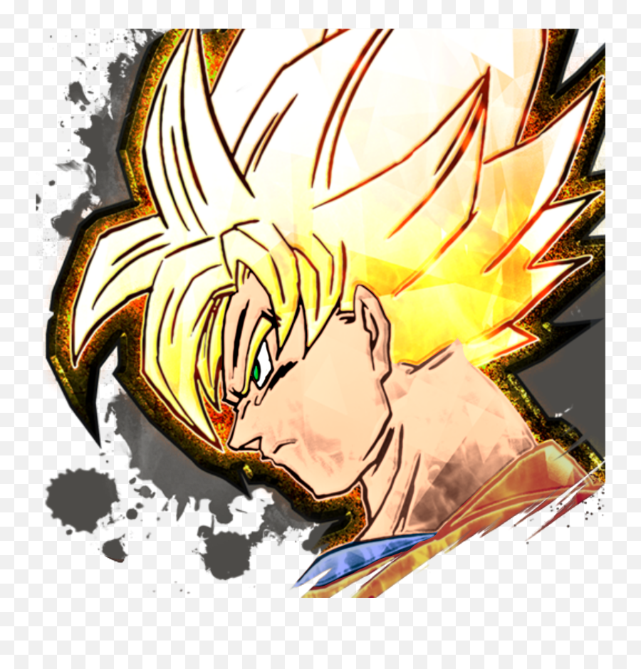 I Tried To Make Some Editing With The Og App Icon Ssj And - Do Dragon Ball Legends Png,Anime Face Icon
