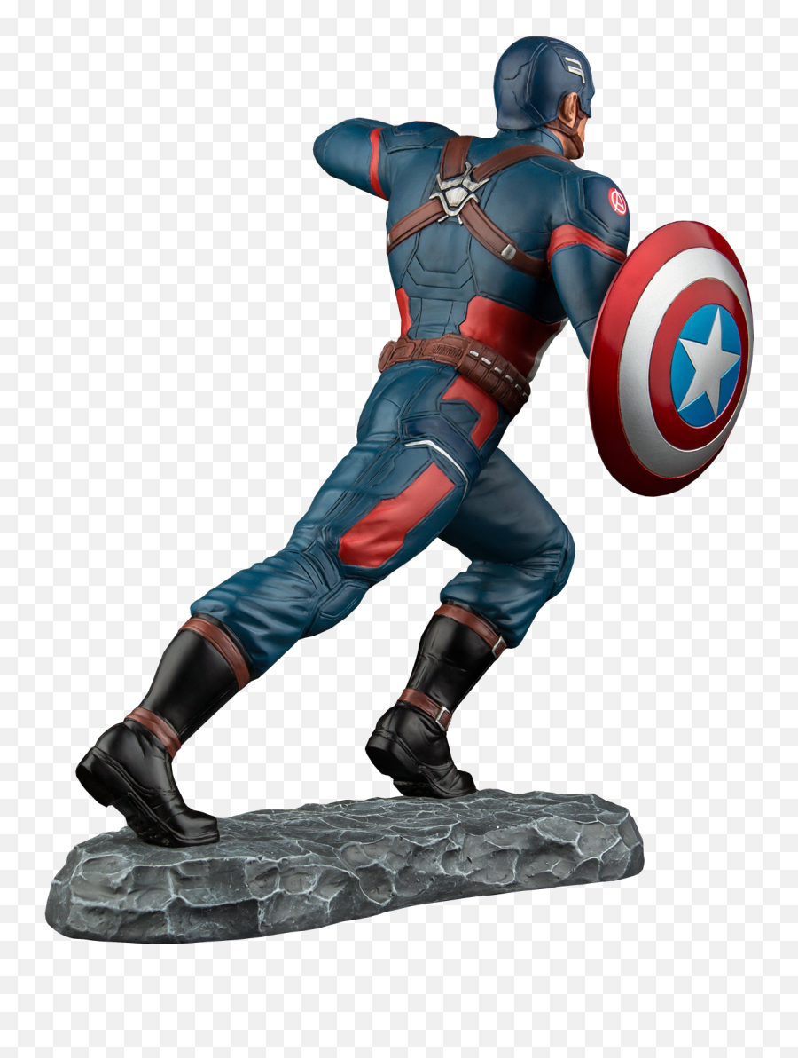 Captain America Civil War Steve Rogers 16 Scale Limited - Captain America Civil War Statue Png,Steve Rogers Png