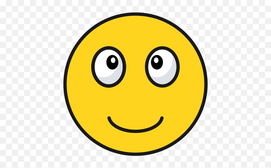 Emoji Smile Happy Emoticon Free Icon - Iconiconscom Wide Grin Png,Happy Smiley Face Icon