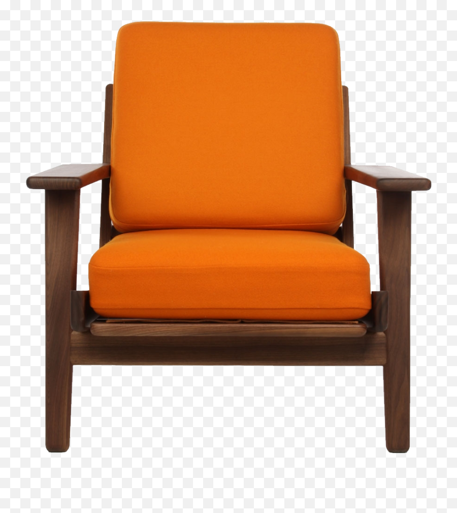 Orange Armchair Png Image - Chair For Png Photoshop,Armchair Png