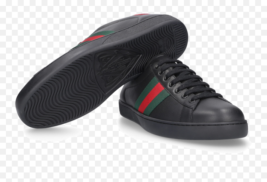 Gucci Sneakers Black Ace - Round Toe Png,Adidas Boost Icon 3
