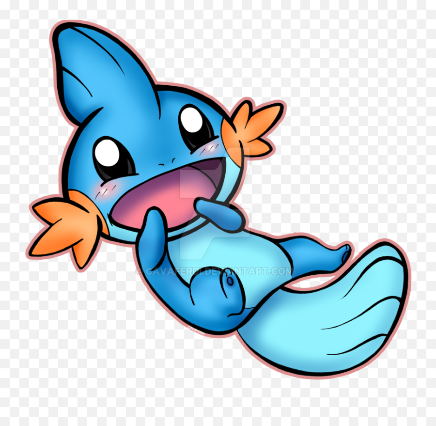 Download Hd Mudkip From Pokemon - Mudkip Pokemon Fan Art Pokemon Fan Art Png,Mudkip Png