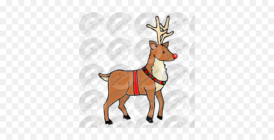Rudolph Picture For Classroom Therapy Use - Great Rudolph Clip Art Png,Rudolph Png