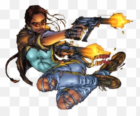 Lara Croft - Tomb Raider Michael Turner Art png