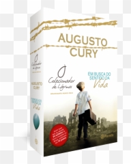 Box Augusto Cury - O Colecionador De Lágrimas E Em Busca Do Sentido Da Vida Augusto Cury O Colecionador De Lágrimas Png,Lagrimas Png
