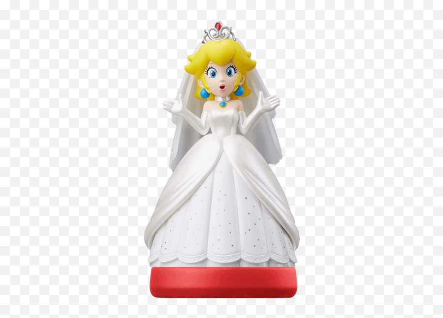 Nintendo Amiibo Mario Odyssey - Peach In Lochlady Dress Png,Super Mario Odyssey Logo Png