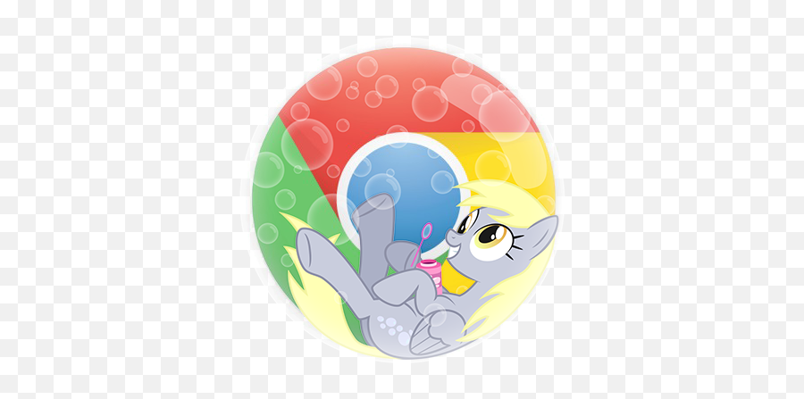 Bubble Derpy Hooves Female Google - My Little Pony Icon Chrome Png,Google Chrome Icon Png
