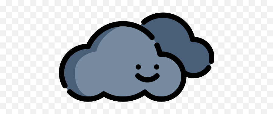 Cloudy Cloud Png Icon 30 - Png Repo Free Png Icons Cloudy Cartoon Vector Png,Cartoon Cloud Png
