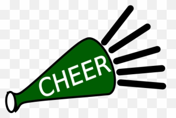 Cheerleader Clipart Png 5 Image - Green Cheer Pom Poms Clipart,Cheerleader Png