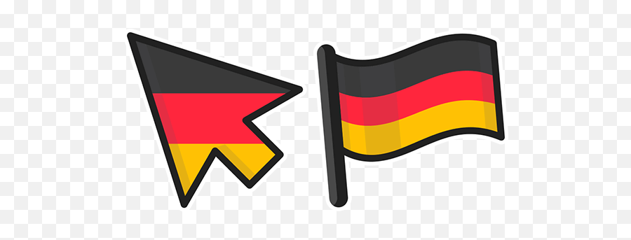 Germany Flag Cursor U2013 Custom Browser Extension - Flag Png,Germany Flag Png