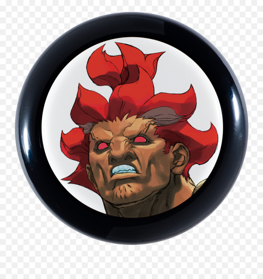 Street Fighter Iii 3rd Strike Sanwa Denshi Pushbutton - Street Fighter Akuma Png,Akuma Png