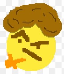 Afro Thonk - Pixels Png,Thonking Png