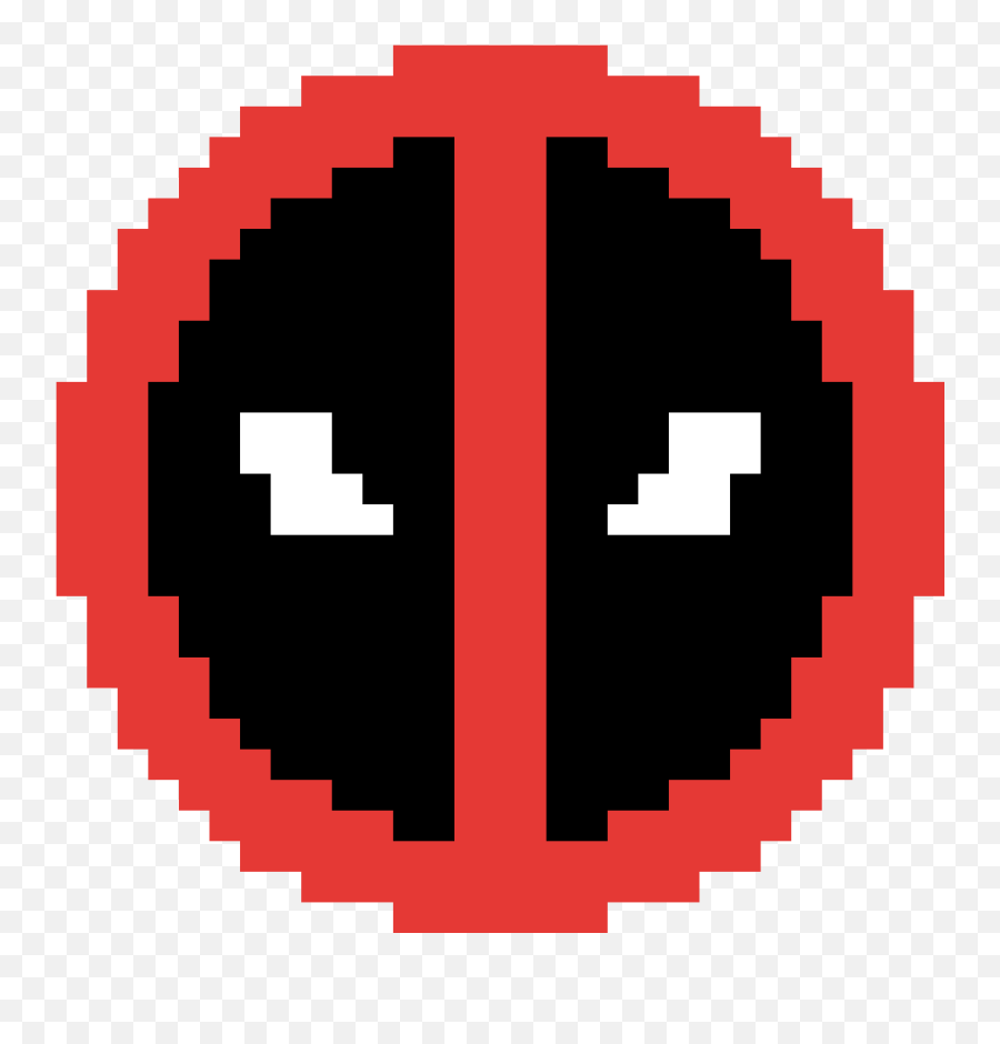 Pixilart - Deadpool Logo Pixel Art Png,Dp Logo