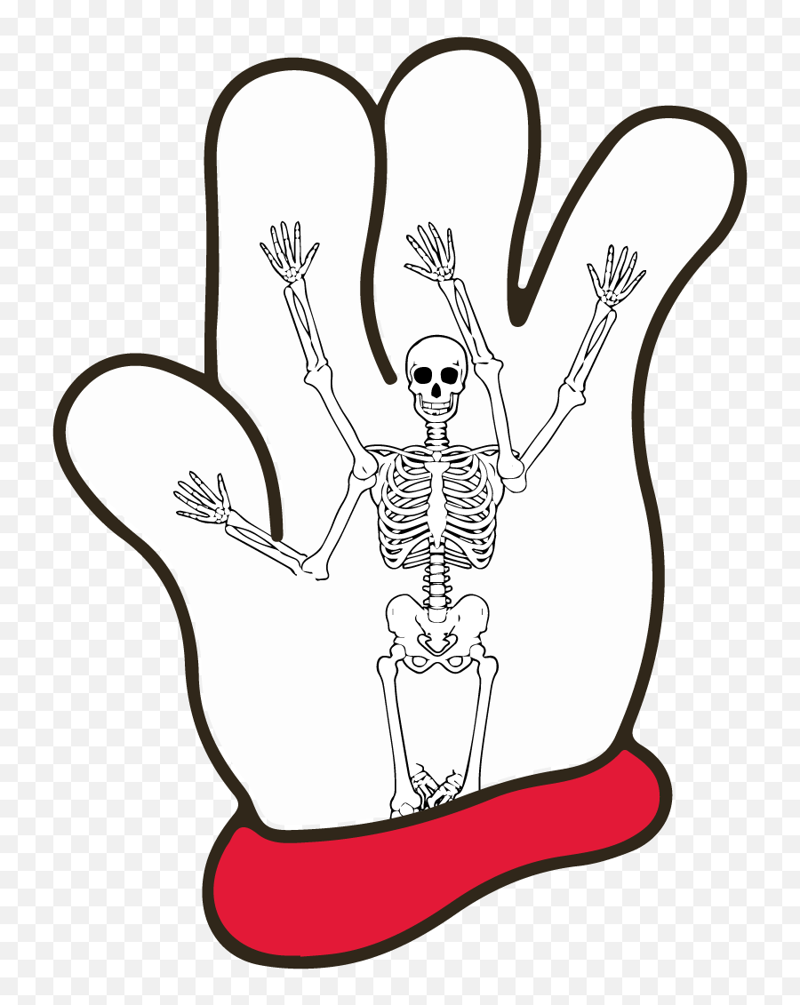 The Hamburger Helper Hand Reveals Itu0027s Skeleton Electric 949 - Inside Hamburger Helper Glove Png,Skeleton Hand Png