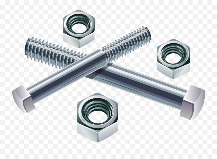 Download Graphic Nut Screw Stainless Steel Fastener - Bolt And Nut Png,Nut Png