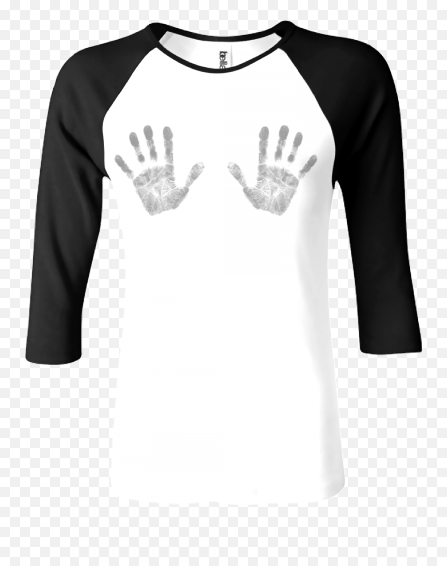 Handprint Greeting Cards Pk Of 10 Full Size Png Download - Shirt,Handprint Png