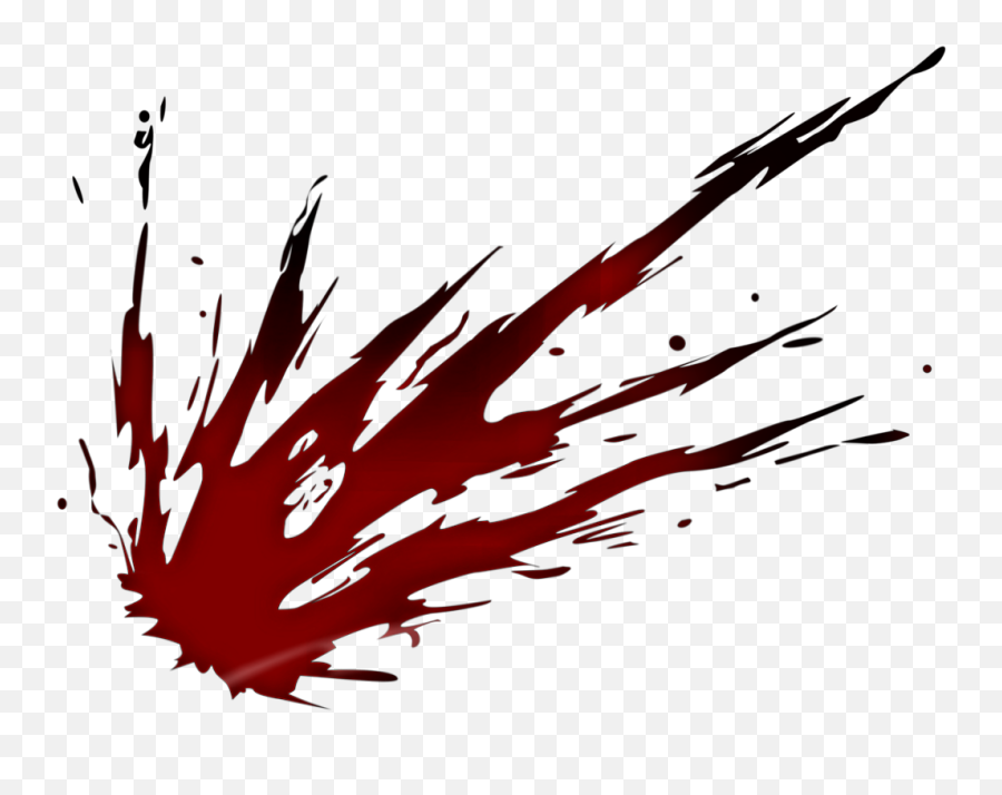 Animeblood Freetoedit Sticker - Blood Splatter Drawing Png,Anime Blood Png