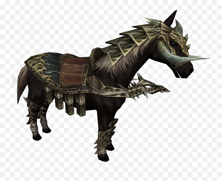 Noble Black Horse - Metin2 Horse Png,Horse Png