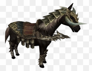 Noble Black Horse - Metin2 Png