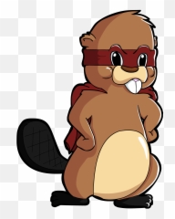 Download Superhero Beaver - Beaver Superhero Png Image With Beaver Superhero,Beaver Png