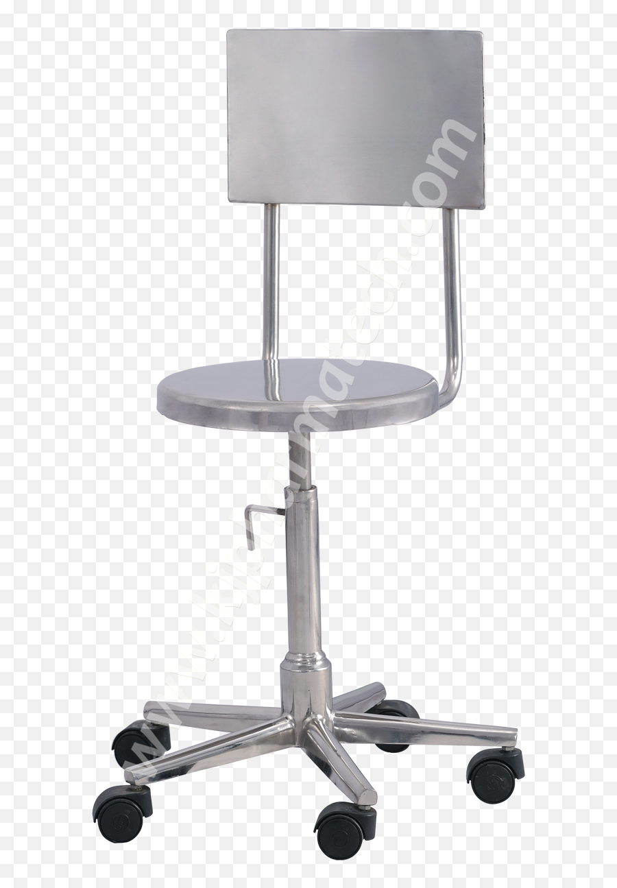 Download Ss Chair - Revolving Ss Chairs Full Size Png Clean Room Stainless Steel Chairs,Chairs Png