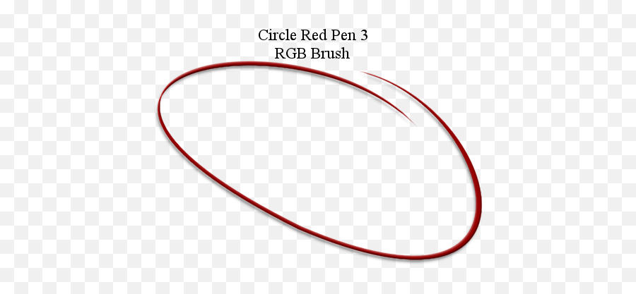 Gimp Chat U2022 Circle Highlignting Brushes - Red Circle Highlight Transparent Png,Red Circle With Line Png