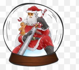 Cartoon Sword Png - Epic Candy Sword Santa Claus
