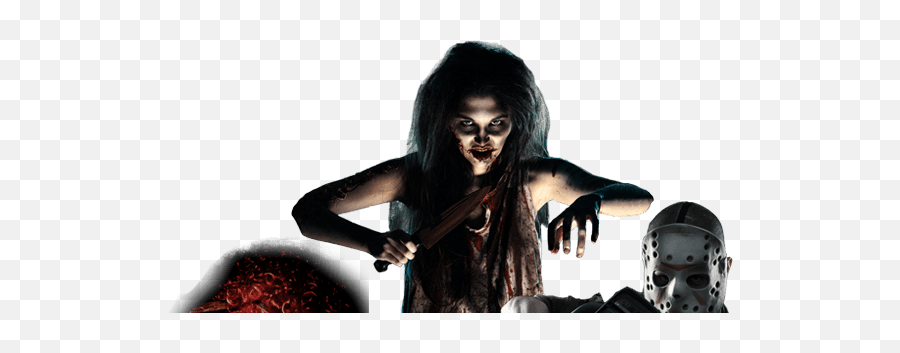 Horror Lady With Knife - Horror Image Hd Png Girls,Horror Png