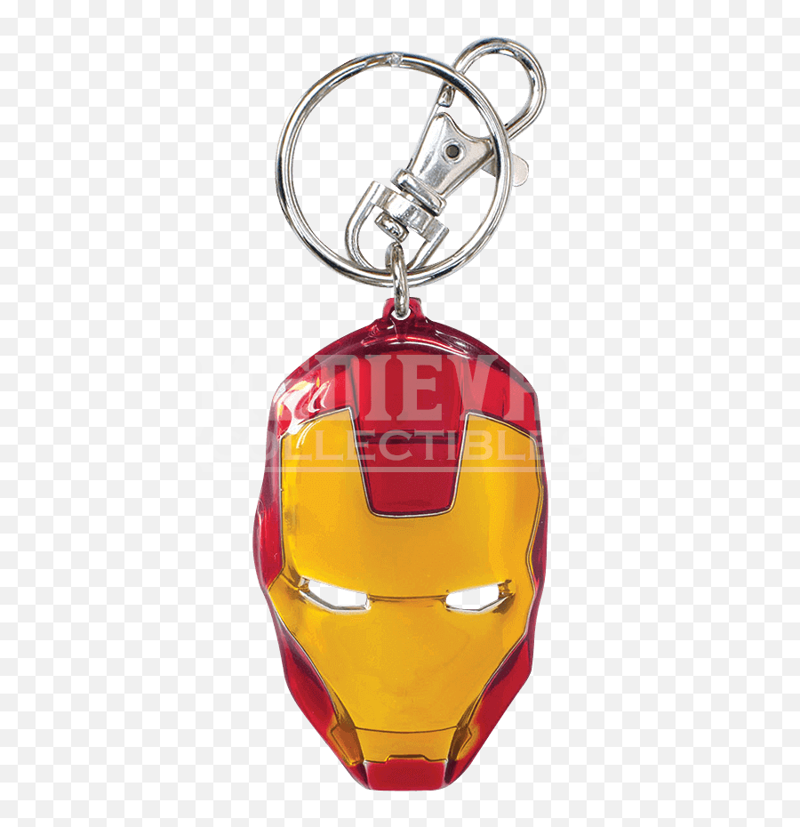 Download Colored Iron Man Mask Keychain - Marvel Punisher Keychain Png,Iron Man Mask Png