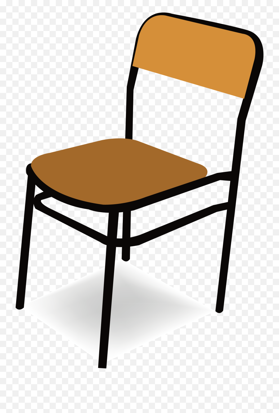 School Desk - Teacher Table Chair Hd Png Download Classroom Chair Clipart,School Chair Png