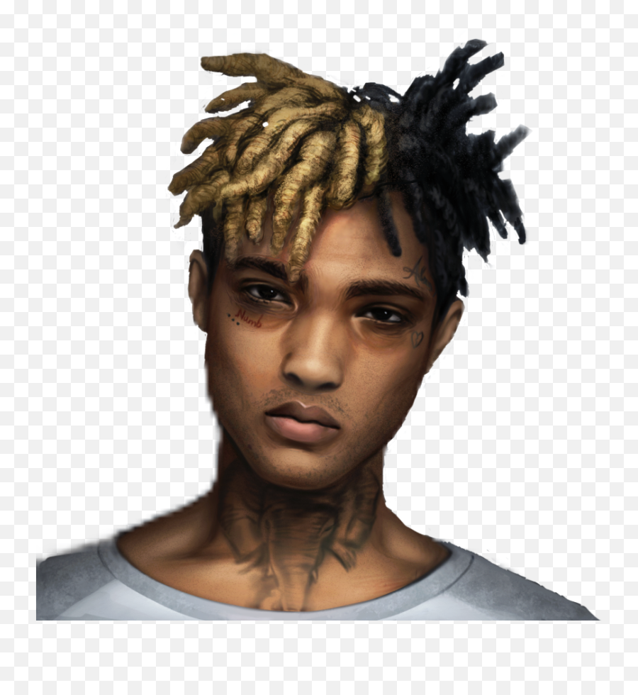 Full Size Png Image - Xxxtentacion Dread Locks,Xxxtentacion Png