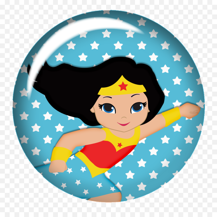 Wonder Woman Movie Logo - Sticker De La Mujer Maravilla Hd Cute Wonder Woman Cartoon Png,Wonder Woman Logo Transparent Background