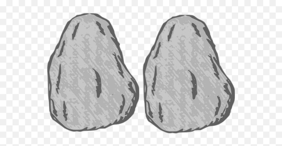 Double Rock 1 Clip Art - Vector Clip Art Online Rock Clip Art Free Png,Rock Png Transparent