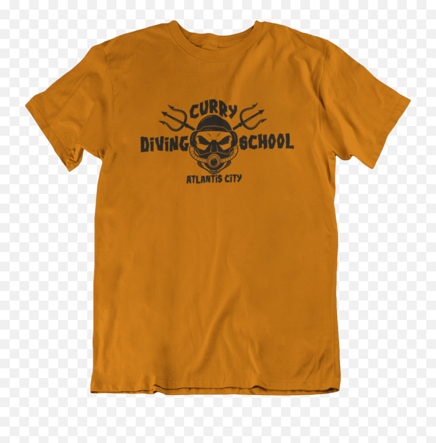 Curry Diving School - Aquaman Unisex Short Sleeve Tshirt Chess Club T Shirts Png,Aquaman Logo Png