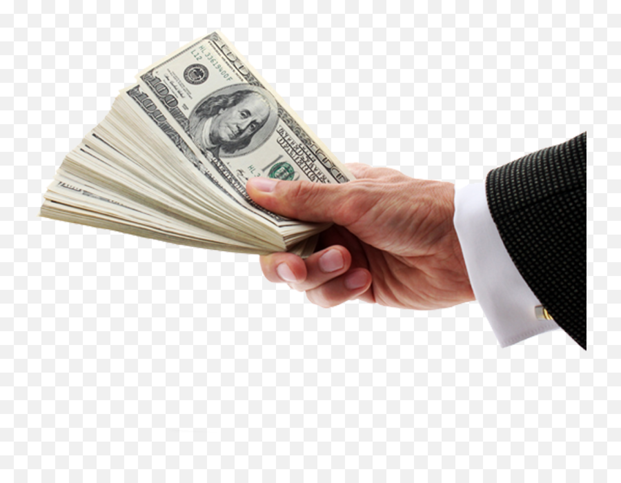 Dollar Cash Handheld Hq Png Image - Money In Hand Png,Dinero Png