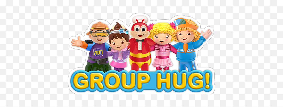 Group Hug - Clip Art Png,Hug Png