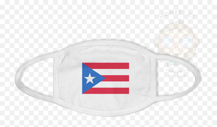 Puerto Rican Flag Mask - Shield Png,Bandera De Puerto Rico Png
