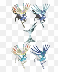 Pokemon Xerneas Transparent Png Image - Xerneas Shiny,Xerneas Png
