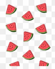 Wattermelon Fruit Fruits Icon Icons Sticker Trasparent - Watermelon Png