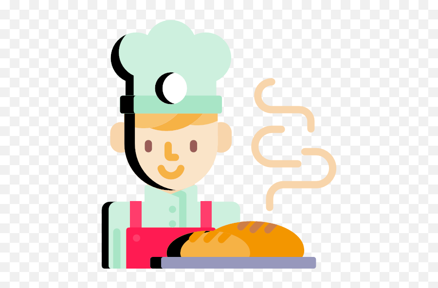 Bakery Svg Flat Baker Icon Png Chef