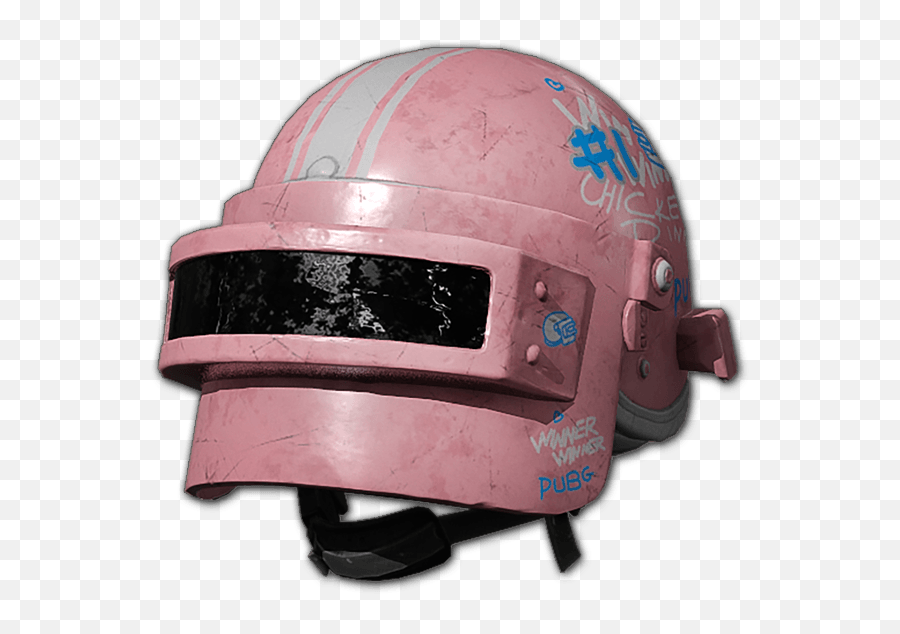 Striped Graffiti Pink - Level 3 Helmet Pubg Helmet Png,Pink And Black Icon Helmet