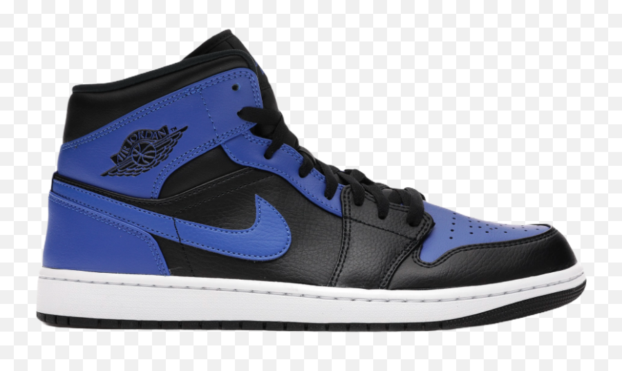 Nike Air Jordan 1 Mid Hyper Royal For Men 554724 - 077 Lace Up Png,Air Jordan Icon