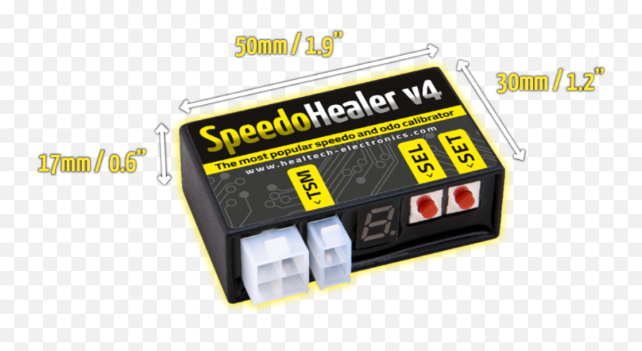 Speedohealer V4 Sh - Healtech Electronics Ltd Portable Png,Icon Icon 1000 Axys Black