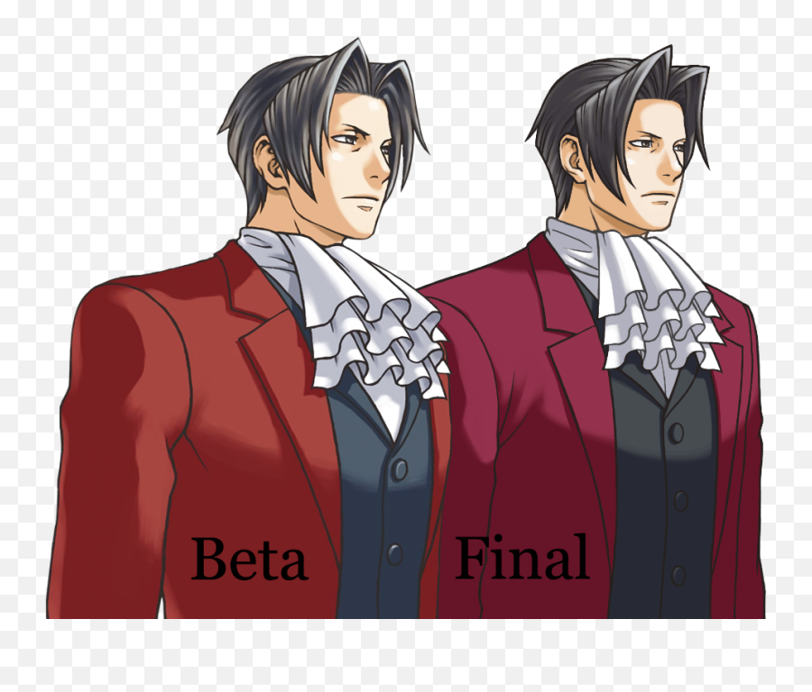 Heres Aai Beta Miles And Next - Fictional Character Png,Miles Edgeworth Icon