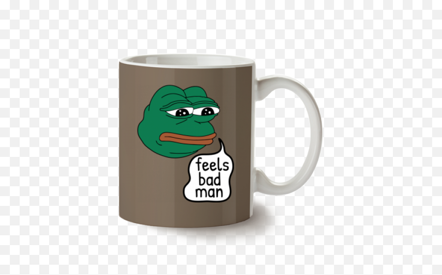 Pepe Meme Feels Bad Man Kop - Mug Png,Feelsbadman Png
