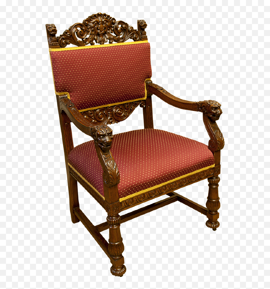 Download Carved Throne Chair - Chair Full Size Png Image Throne,Throne Png