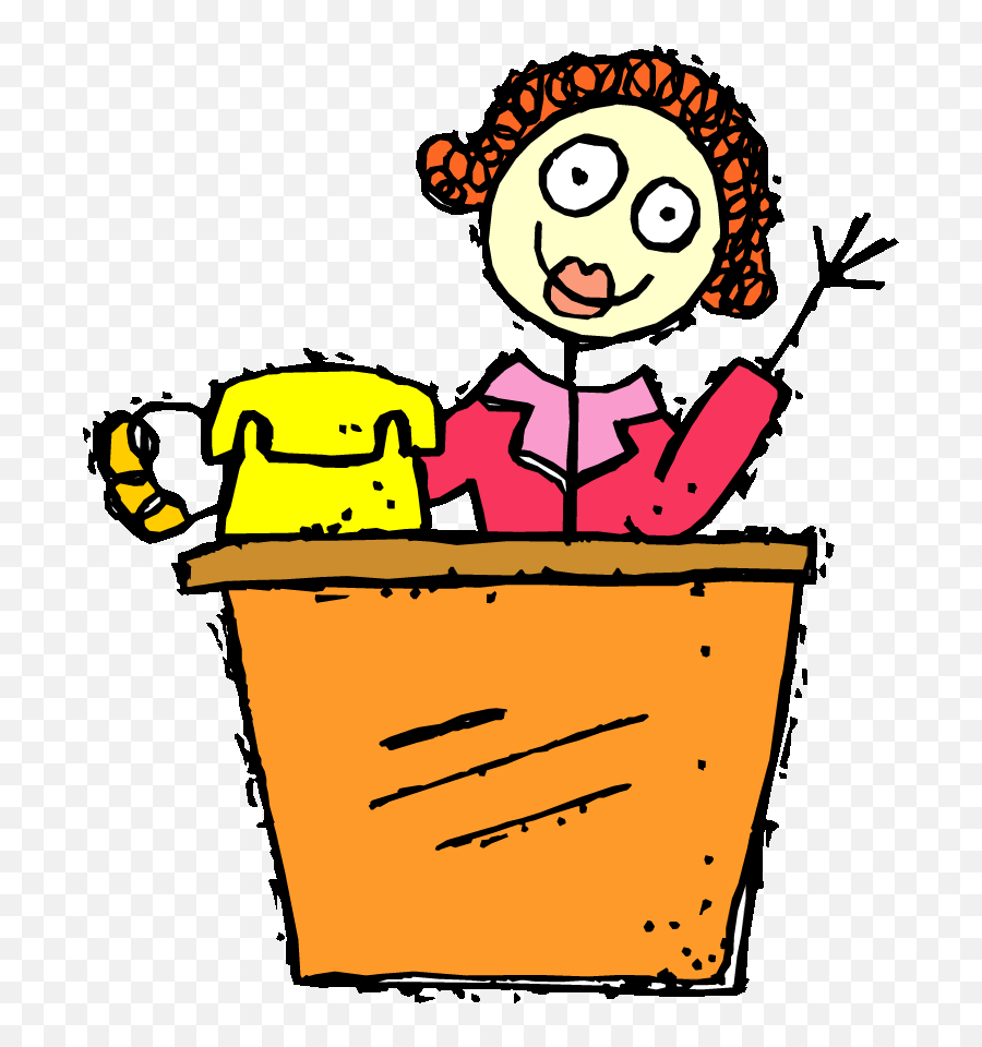 Personal Assistant Cartoon Images U0026 Pictures - Becuo Clipart School Secretary Png,Personal Assistant Icon